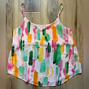 The Nines Colorful Brushstroke Women's Camisole